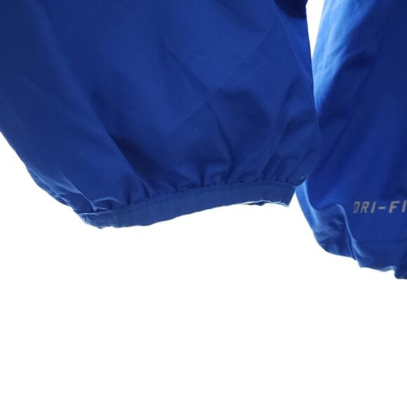 Vintage Nike Windbreaker Jacket Mens XL Blue White Swoosh Vented Sportswear - Picture 7 of 16